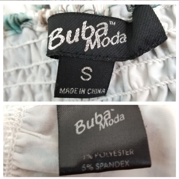 Buba Moda S Bead Embellished Ruffled Halter Dress - Picture 7 of 7